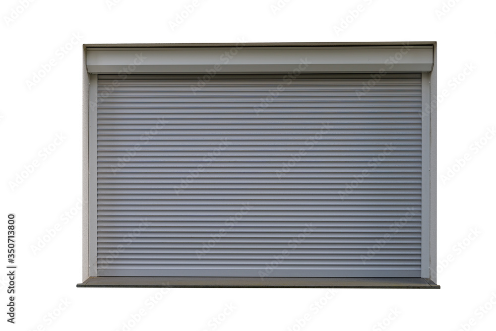 Roller Shutter Windows isolated on white background. Roller Shutter Windows isolated on white background.