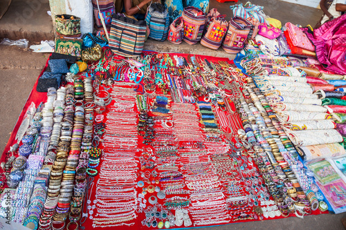 Local market shopping in India © saiko3p
