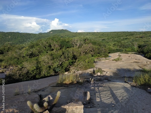 view of the mountains