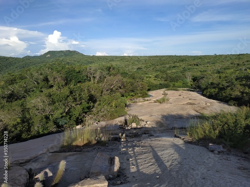 view of the mountains