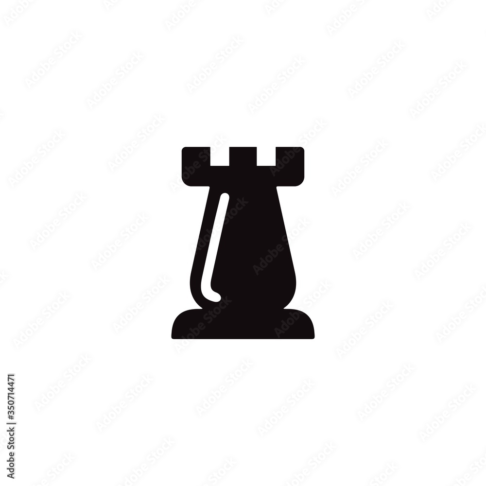 Rook icon. Chess figure sign. Strategy symbol. Perfect icon design for web and mobile design Rook icon. Chess figure sign. Strategy symbol. Perfect icon design for web and mobile design