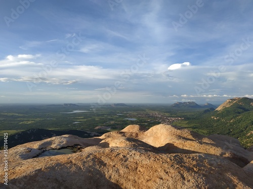 view from the top of mountain