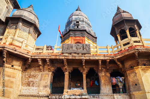 Varanasi Ghats in north India photo