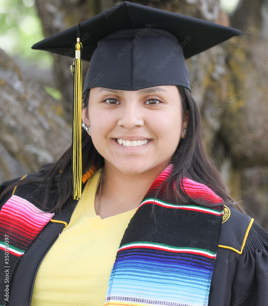Black Mexican Serape Graduation Stole Sash – Graduation Attire
