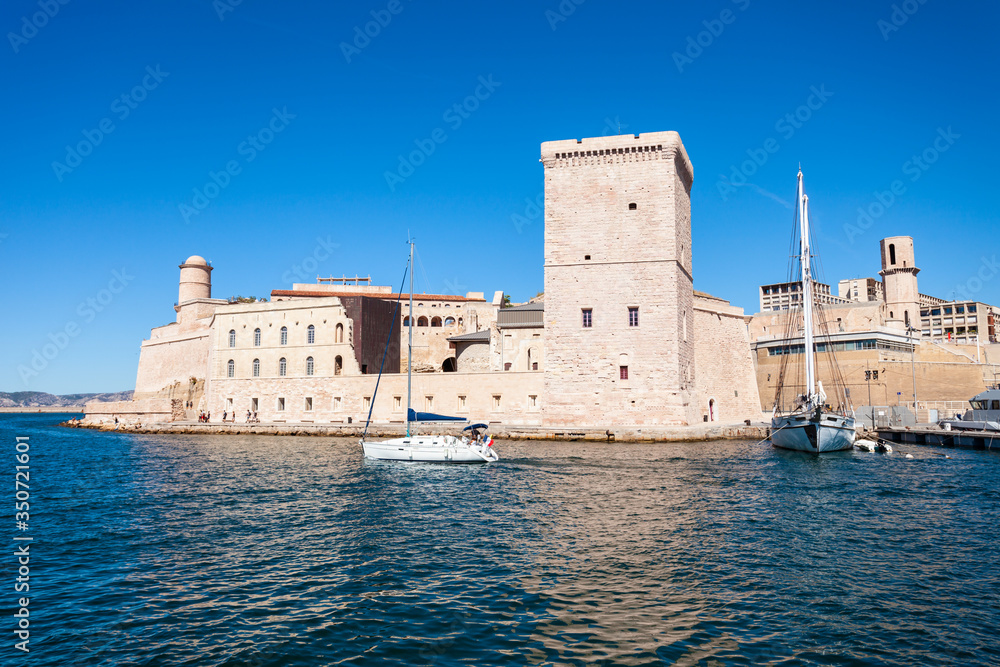 Marseille Fort Saint Jean, France
