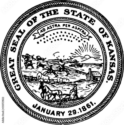Kansas State Seal photo