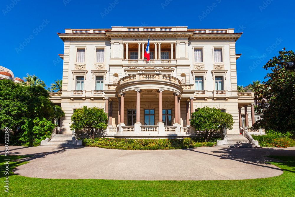 Fototapeta premium Massena museum in Nice, France