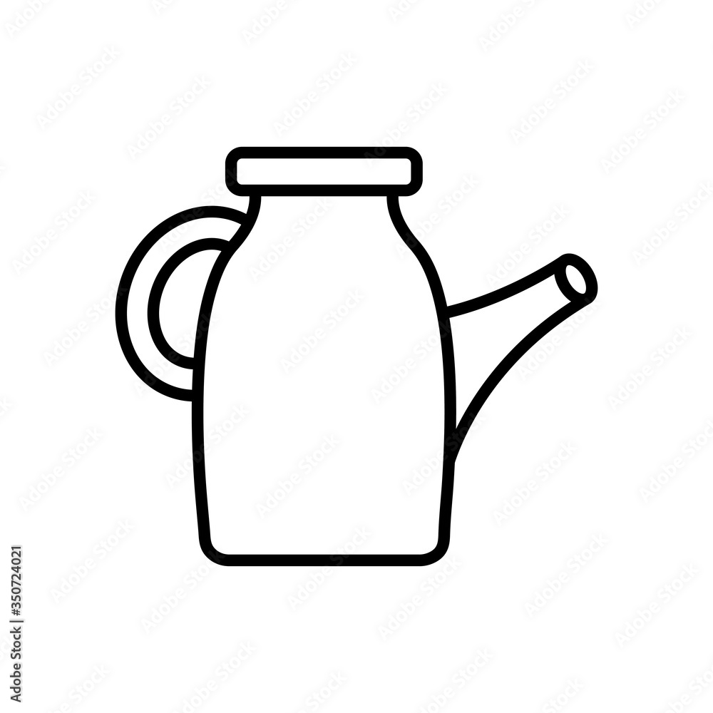 drink jug icon, line style drink jug icon, line style
