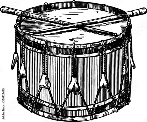 Illustration of a Snare Drum