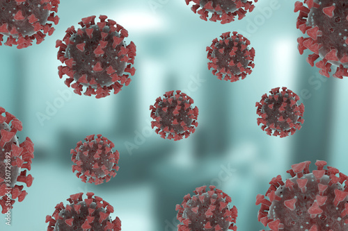 coronavirus in the air