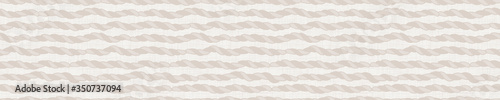 Seamless french farmhouse wavy rope stripe border pattern. Provence linen shabby chic style. Hand drawn rustic nautical texture background. Interior  summer home decor. Striped textile ribbon trim