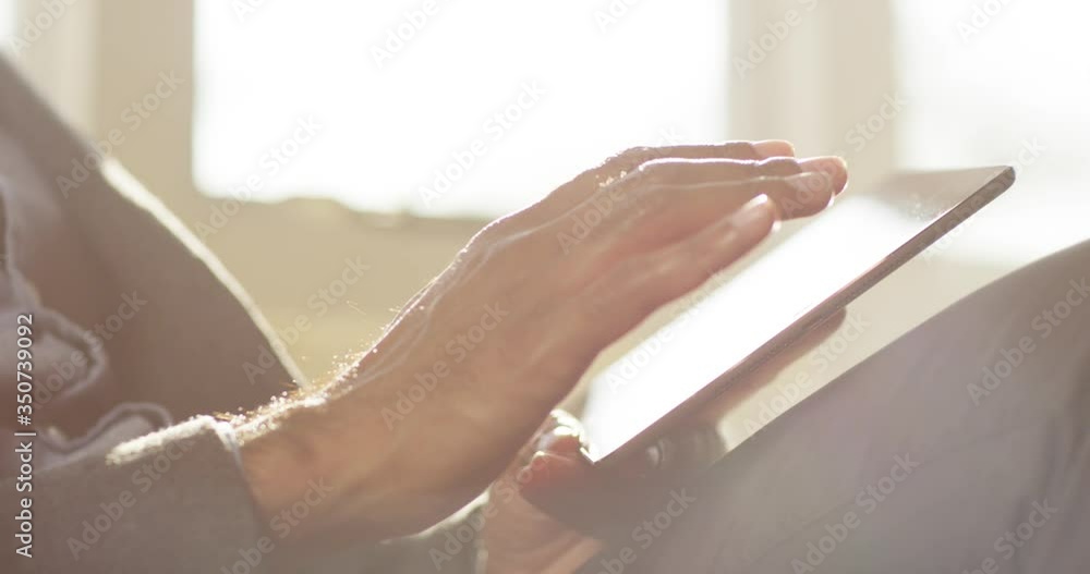 4k Attractive Indian business person using a digital tablet 4k Attractive Indian business person using a digital tablet