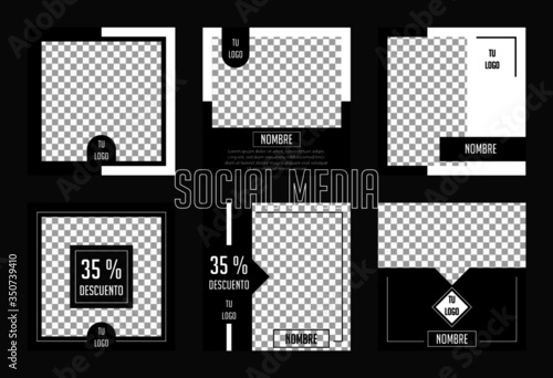 social media minimalista