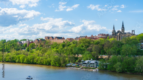 Georgetown University Potomac River View © Yak23