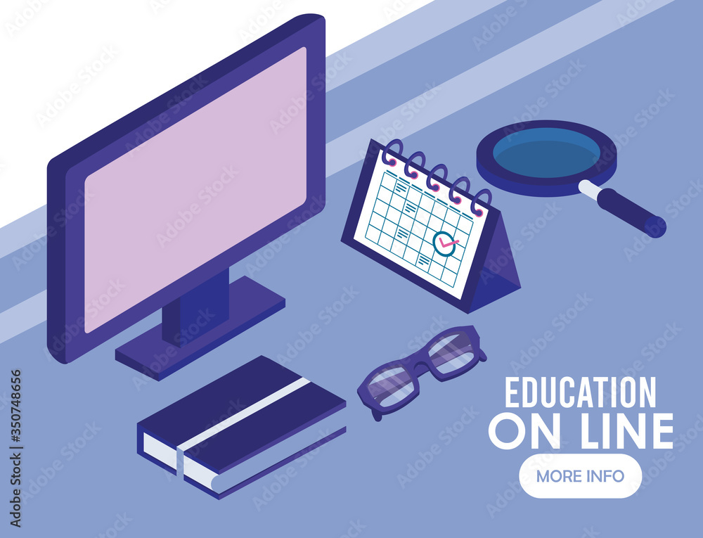 desktop computer education online tech