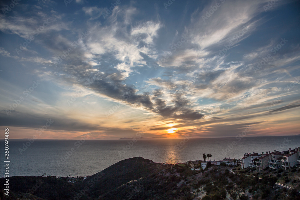 Sunset over Catalina Sunset over Catalina