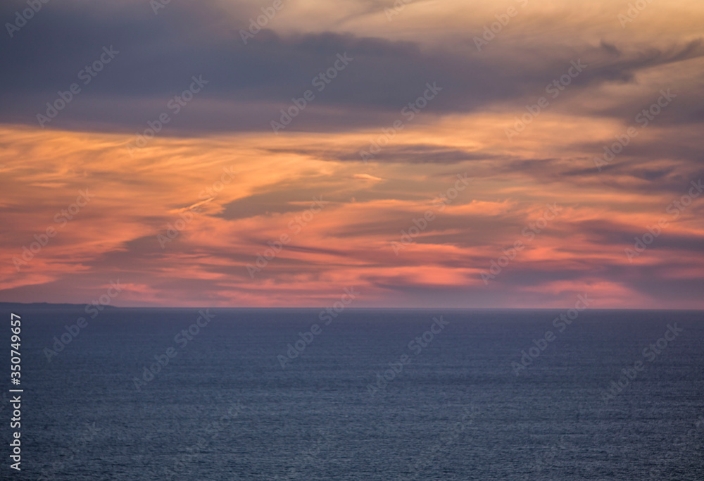 Sunset over Catalina