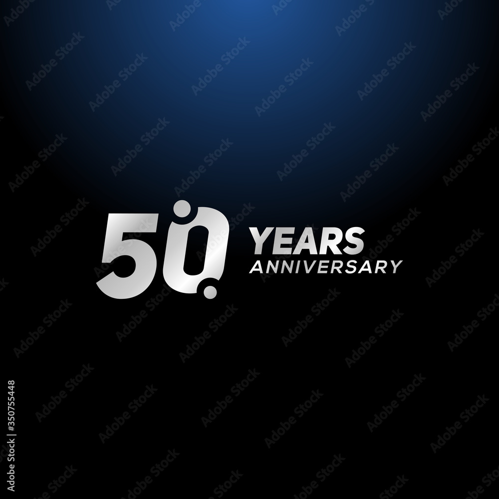 50 Years Anniversary Vector Design 50 Years Anniversary Vector Design