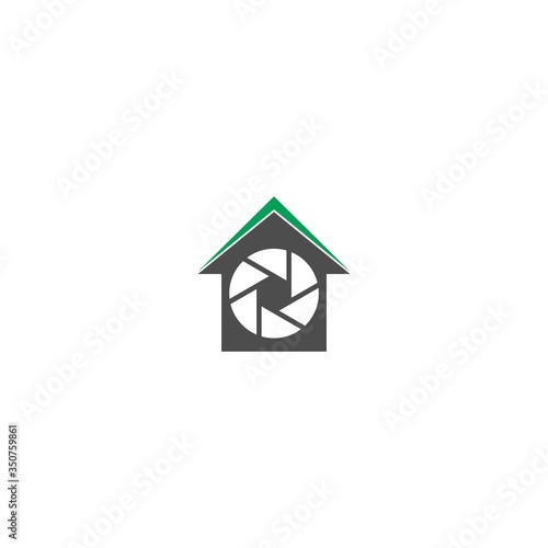 Camera shutter,   logo House