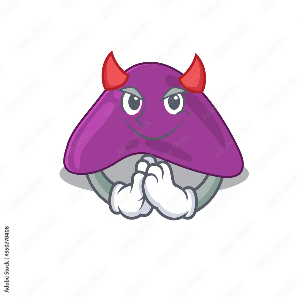 Adrenal clothed as devil cartoon character design concept Adrenal clothed as devil cartoon character design concept