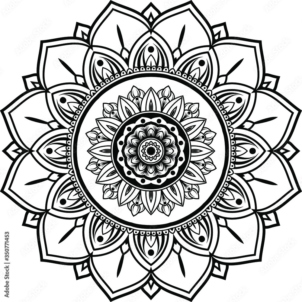 circular pattern or mandala art circular pattern or mandala art