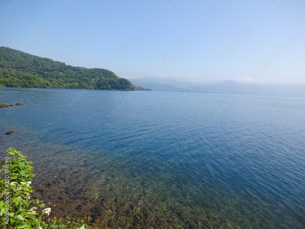 Fototapeta premium The view of Hokkaido in Japan