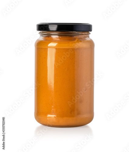 barbecue sauces in glass jar