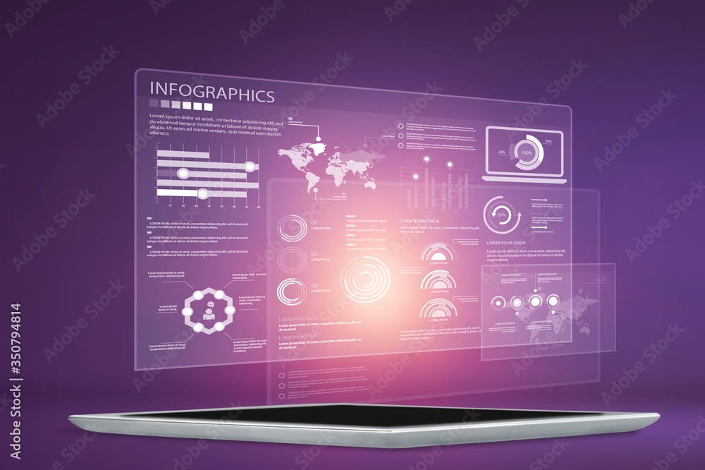 Fototapeta premium Technology.