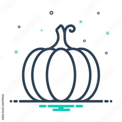 Mix icon for pumpkin