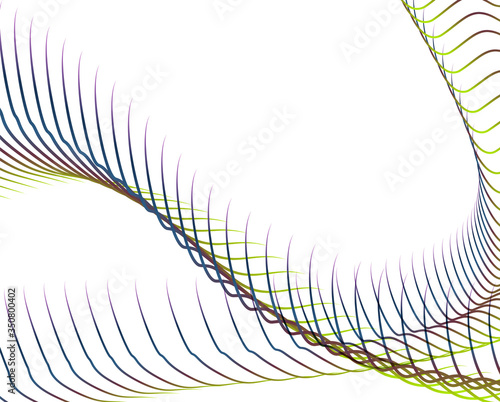 Abstract background blend wave line design for Wallpaper, Banner, Background, Card, Book Illustration, landing page