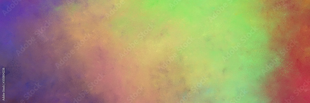 beautiful abstract painting background graphic with dark khaki, dim gray and antique fuchsia colors and space for text or image. can be used as horizontal background texture