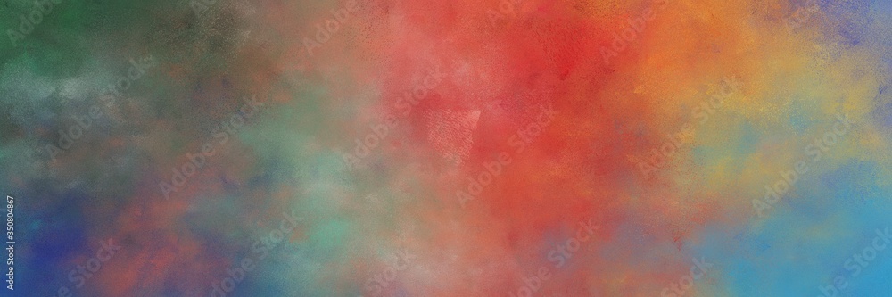 beautiful pastel brown, dark slate gray and indian red colored vintage abstract painted background with space for text or image. can be used as horizontal background texture