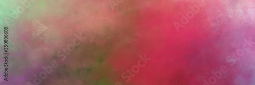 beautiful abstract painting background texture with moderate red, ash gray and rosy brown colors and space for text or image. can be used as horizontal header or banner orientation