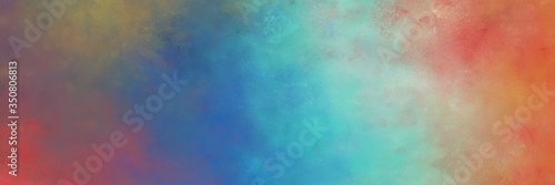 beautiful abstract painting background graphic with slate gray, dim gray and peru colors and space for text or image. can be used as horizontal background texture