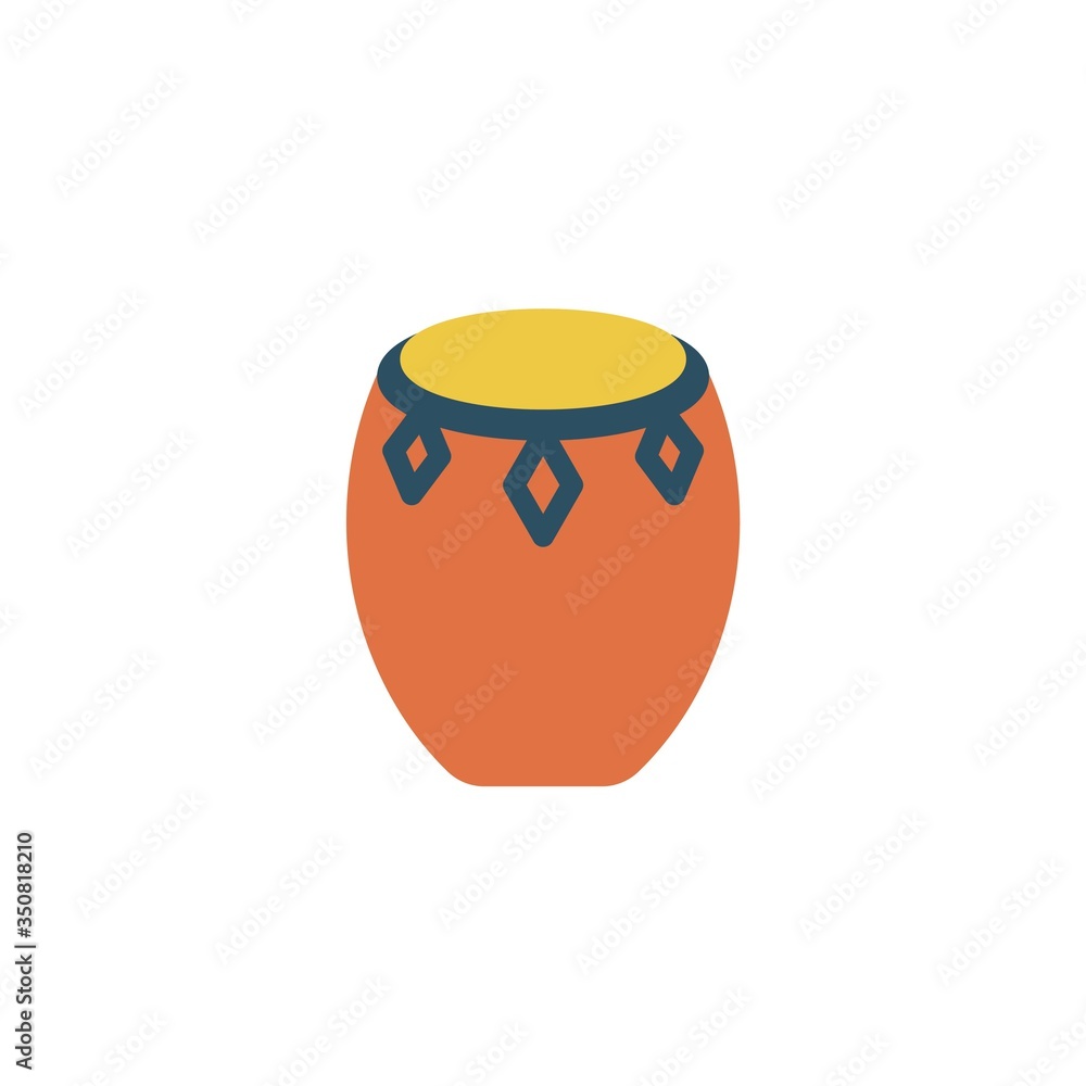 drum icon vector illustration sign drum icon vector illustration sign