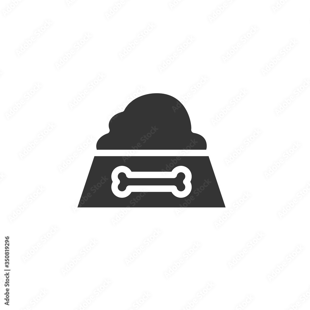 dog food icon vector illustration sign dog food icon vector illustration sign