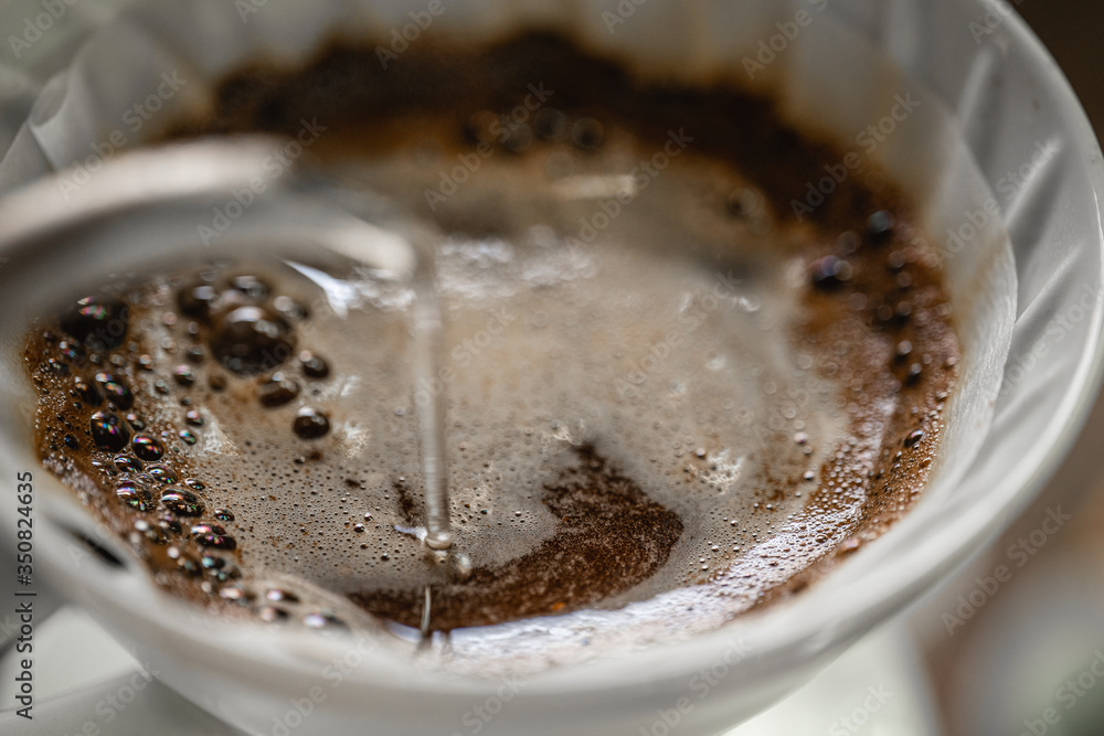 Coffee-Make coffee from the machine at home,Coffee in a cup Coffee-Make coffee from the machine at home,Coffee in a cup