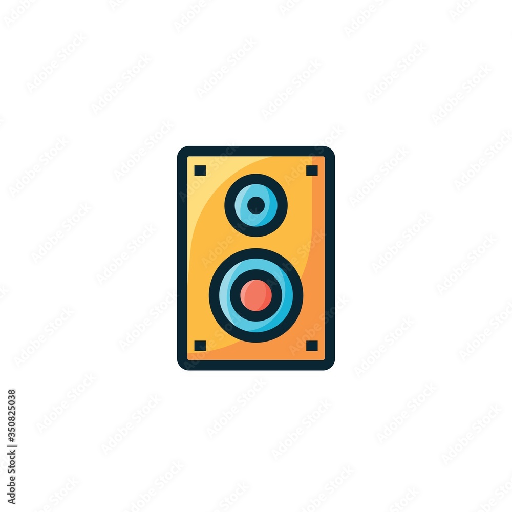 speaker icon vector illustration sign speaker icon vector illustration sign