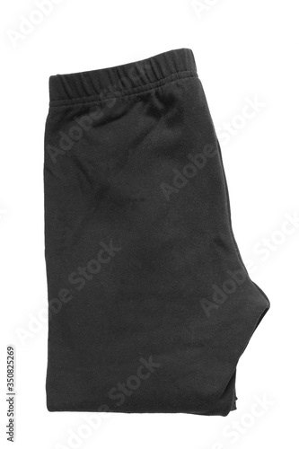 Folded pants isolated