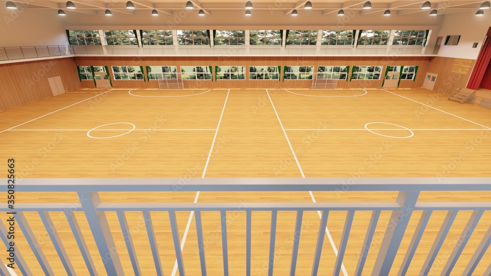体育館 フットサル イラスト21 Stock イラスト Adobe Stock