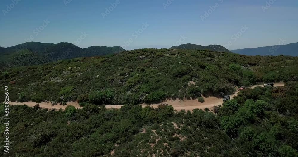 4x4 Off-road Jeeps Rock Crawling and Driving on Mountain Trails 4x4 Off-road Jeeps Rock Crawling and Driving on Mountain Trails