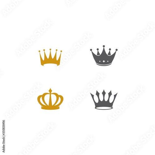Crown Logo Template vector