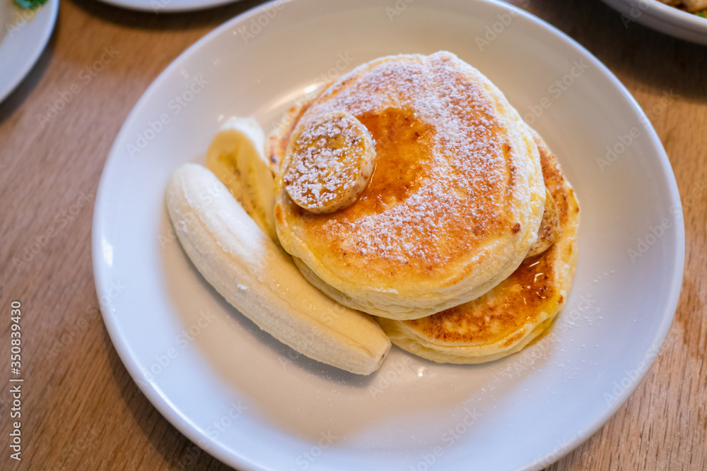 朝食 パンケーキ 朝食 パンケーキ