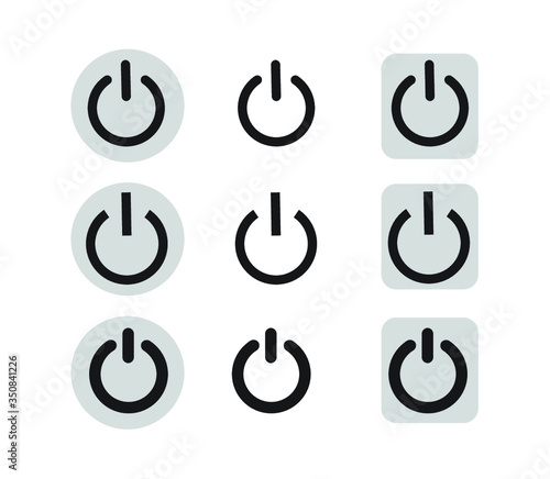 Power button icon 