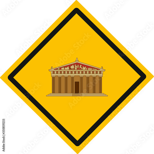 Parthenon in Nashville city in USA
