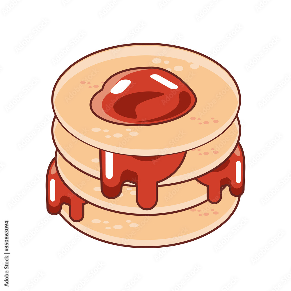 delicious and fresh pancakes on white background delicious and fresh pancakes on white background