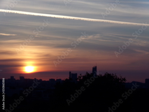 London City Rooftop Sunrise