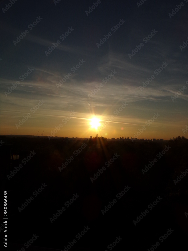 London City Rooftop Sunrise London City Rooftop Sunrise