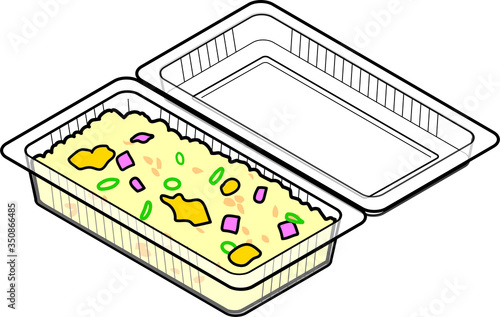 フードパック入り炒飯