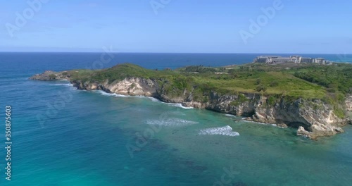 Wallpaper Mural Aerial panoramic view of Macao beach in Dominican Republic Torontodigital.ca